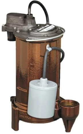 Liberty Pumps 283 Wide Angle Float 1/2 HP Mid Range Head Submersible Sump/Effluent Pump with Series Plug