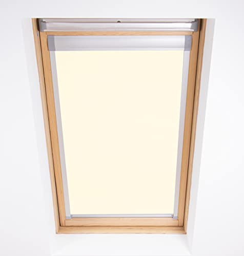 Ambition Blinds Blackout Roller Blinds for Fakro Code 6 (78/118) Cream