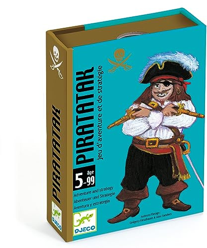 Djeco Pirataka-Karten, Mehrfarbig (36)