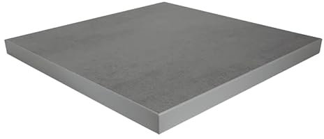 Dekorspanplatte Chromix anthrazit Beton Spanplatte als Tischplatte, Schreibtischplatte, Laden- & Möbelbau, Maße: 84 x 60 cm (A1), Stärke: 19 mm