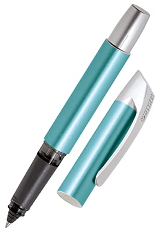 ONLINE Rollerball Campus Türkis | Patronen-Rollerball mit ergonomischem Griffstück | Standard-Tintenpatronen | für Rechts- und Linkshänder | für Schule, Uni, Vielschreiber