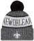 New Era NFL Sideline 2018 Bobble Mütze New Orleans Saints