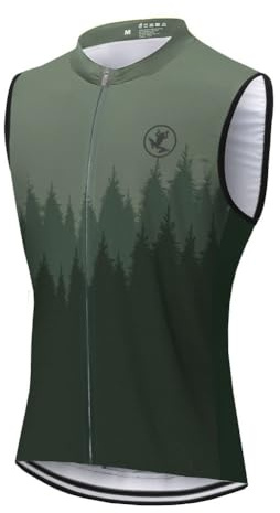 Uglyfrog Radtrikot Westen Herren Ärmellos Rennrad Trikot Fahrradtrikot Fahrradbekleidung Atmungsaktiv Schnell Trocknend MJML01