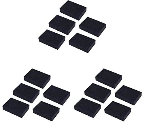 15 Stück Haushaltsschwamm, Melaminschwamm, Schaumstoffpads, Spülschwamm, schwarzer Entkalkungsschwamm, Fleckenentferner-Pads, Carborundum-Schwamm, Fleckenentferner-Pad, Bürste, Rost, Sand, Geschirrtuc
