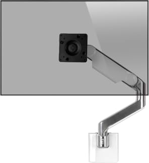 Humanscale M8.1 Monitor Wandhalterung schräg (weiß)