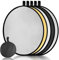 Comroxu 60cm Pannello Riflettente Fotografico, Pannelli Riflettenti Fotografia, Riflettore 5 in 1, Riflettori Pieghevole Portatile Reflector per Illuminazione Fotografica, Diffusore di Luce per Studio