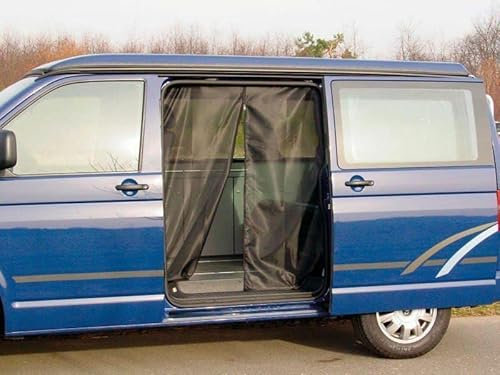 Magnetic Screen Sliding Door for VW T5 T6 Camper Van Flyscreen Mesh Fly Net