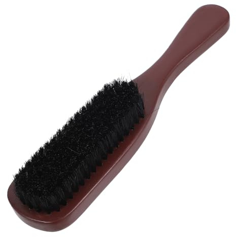 FIXOSHEE Cepillo para Cabello y de Hombre con Cerdas de Jabalí Mango de Madera Ergonómico Cepillo Desenredante Resistente para Cuidado y Diario para Evitar Daños y Suavizar el Facial