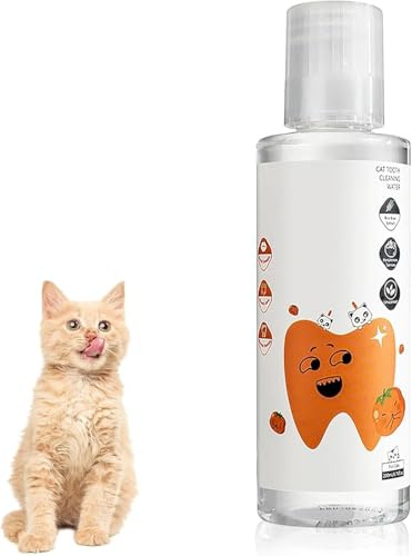 Un enjuague bucal natural, sin olor ni sabor para gatos y perros que combate eficazmente el sarro, promueve la salud de las encías y refresca el aliento. Apto para todas las mascotas.