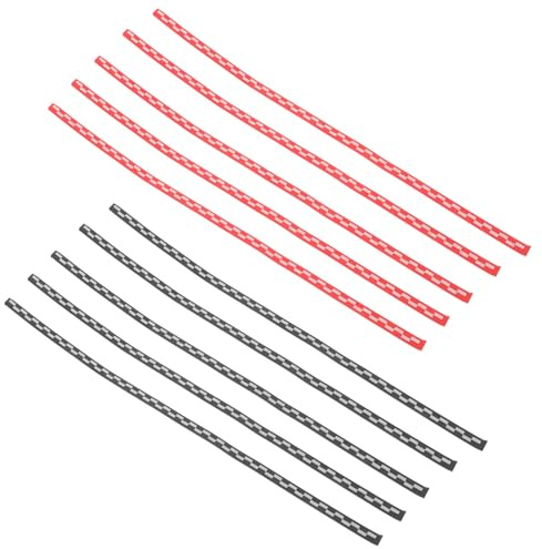 GRIRIW 10 Piezas Protector de Bordes para Raquetas de Tenis Mesa Cinta Adhesiva Esponjosa Anti-colisión de Unidades Portátil Protección Duradera para Palas de Pong Fácil Instalación