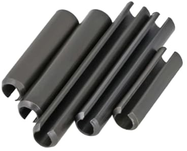 10 pièces de goupille cylindrique creuse en acier 65Mn, goupille de positionnement élastique, diamètre extérieur 8mm, longueur 80mm, 8x80mm