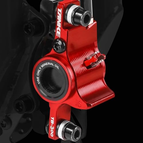 LatoYard Set freno a disco idraulico eBike con leva di taglio per bicicletta elettrica, compatibile con ROTOR 160 mm, nero