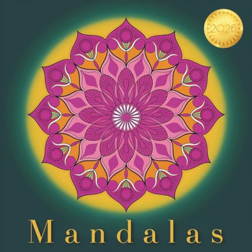 Mandalas (2026) - Ein Entspannendes Ausmalbuch für Erwachsene: 50 Einfache Mandalas