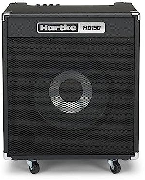 Hartke HD150 150‑Watt Bass Combo mit 15'' HyDrive Speaker, 7‑Band EQ und XLR‑Out für Proberaum und kleine Bühnen