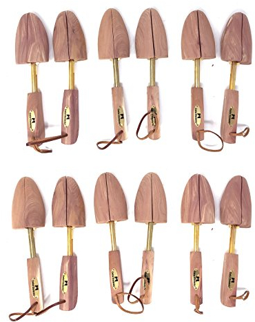 Cedar Elements Little Wholesale Program - Women's Cedar Shoe Tree - 6 Pairs (Medium)