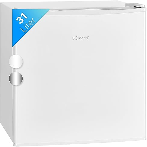 Bomann® Gefrierbox 31L Nutzinhalt | Gefrierschrank klein mit Gitterablage | wechselbarer Türanschlag & stufenlose Temperaturregelung | Mini Gefrierschrank mit 4 Sterne-Kennzeichnung | GB 341.1 weiß