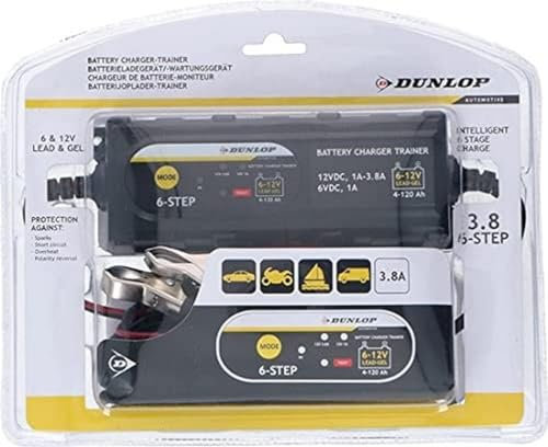 Chargeur de Batterie de Voiture Dunlop 6/12v