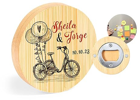 Abridores de madera PERSONALIZADOS, detalles de boda, abrebotellas, abridores para boda, Regalo de Empresa o Eventos