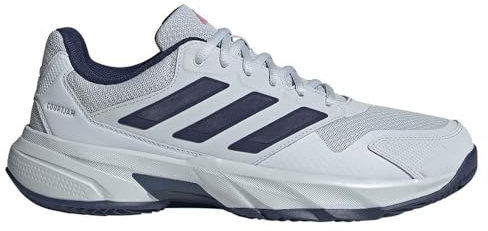 adidas CourtJam Control 3 Clay Tennis Shoes Tennisschuhe, Halo Blue/Dark Blue/Team Shock pink 2, 40 EU