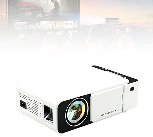 Proiettore Wi-Fi, Display 200 Proiettore Full HD 1080P, Videoproiettore LED Portatile Per Proiettore Cinematografico Home Theater Con Interfacce AV USB HDMI E Telecomando