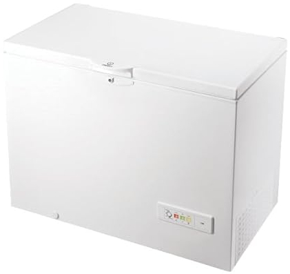 Indesit OS 2A 300 H - Congelatore A Pozzetto 312 Litri Classe Energetica E. Congelatore Pozzetto Grande, Dimensioni: 91,6cm x 118,0cm x 69,8 cm.