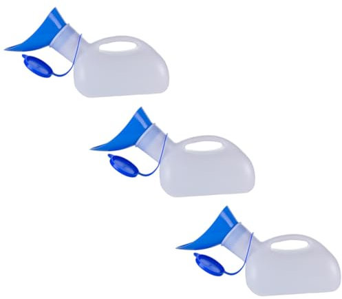 Anneome 3stücke Tragbare Urinflaschen Für Erwachsene Dichte Urinale Für Täglichen Gebrauch Für Senioren Leicht Zu Transportieren Dickem Langlebigem Material Gefertigt