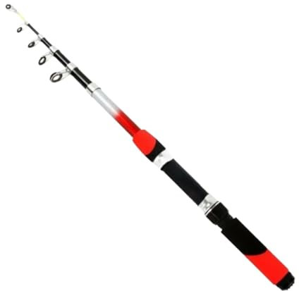 EKalgretrA Stipprute Mini Ultralight Einstellbare Karpfen Feeder Teleskop Angelrute Angelgerät Stream Hand Pole Teleskopangel(2.1M)