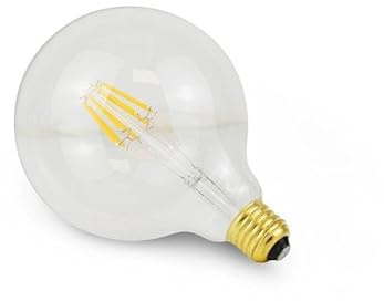 B·LED BARCELONA LED - Bombilla LED globo filamento E27 G125-8W - Blanco Neutro