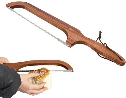 Trancheuse à au levain - Scie à arc à, Trancheuse à levain | Coupe- au levain portable avec lame tranchante, trancheur de précision pour baguettes, bagels, artisanaux et pâtisserie