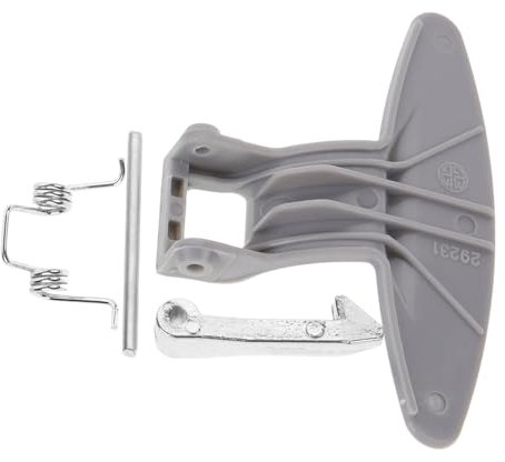 Gadpiparty Drum Washing Machine Replacement Metal Door Lock Handle 4pcs Set Compatible Front Load Washer Washer Dryer Parts