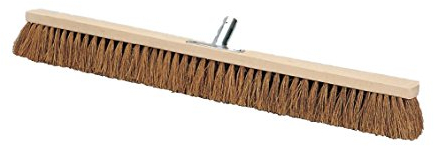 Nölle 231603 Balai de salle en Coco, Beige/brun, 80 cm