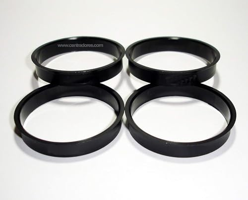 Centradores 4 LLANTA 57.1-54.1 Aros para Llantas Originales Volkswagen Seat Audi Skoda