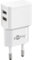 Chargeur usb - prise usb - chageur usb multiple - chargeur secteur usb - Prise murale usb - prise chargeur 2 ports usb-a 2,4 a 12w blanc - Chargeur double USB