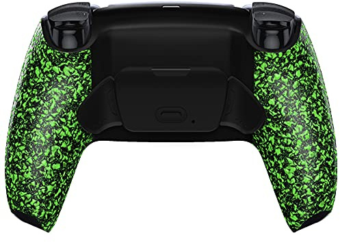 eXtremeRate Rise Remap Kit Programmable pour ps5 Manette BDM-010&020 | Coque Arrière Redessinée avec 2 Palette pour ps5 Manette, Carte Améliorée, Vert Texturé