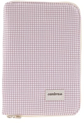 Cambrass - Baby-Dokumententasche – Baby-Dokumententasche – Geburtsbuch mit Taschen – Mini Windsord rosa 3 x 19 x 27 cm