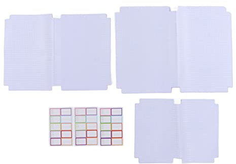Septpenta 30 Stück Buchhüllen Aus Kunststoff, Durchsichtig, Hüllen, Wiederverwendbare Bücherhülle, Wasserdicht, Staubdicht, Mattierte Unibody Lehrbuchhülle Zum Schutz von Büchern Vor Fettigen Fingern