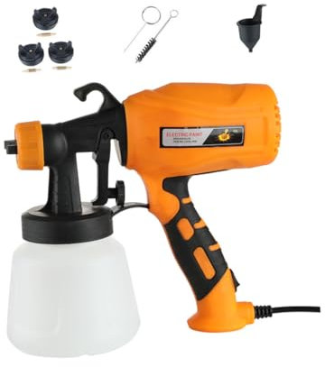 1 Satz Elektrische Spritzpistole Werkzeug Farbspritzgerät für den Haushalt Sprühgerät für Ölfarbe Farbzerstäuber hoher Druck Sprühfarbe Lackierpistole Sprühpistole malen Plastik