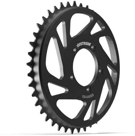 Varstrom Chainring for BAFANG Mid Motor - 42T 16.5mm Offset Sprocket for BBS02B BBS01B Mid Drive Kit, Chain Ring for Electric Bike Conversion Kit BBS02 BBS01, Ebike Part for 8fun 250W 350W 500W 750W
