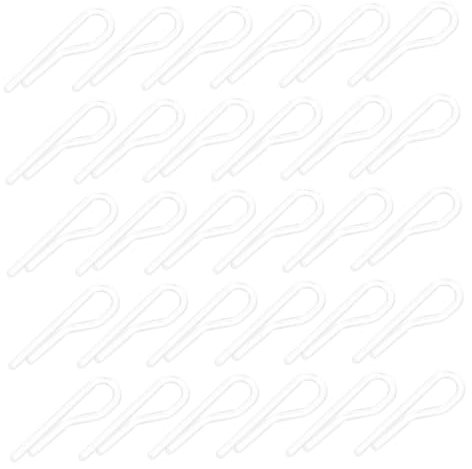 MAGICLULU 200pcs Shirt Clips Plastic Clip for Socks Pants Fixing Shirt Packing for Clothes Organization