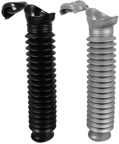 Healeved Notfall Urinal 2 Stück Faltbar 750 Ml aus Polypropylen Auslaufsicheres Reiseurinal Camping Toilette für Männer und Frauen Unterwegs