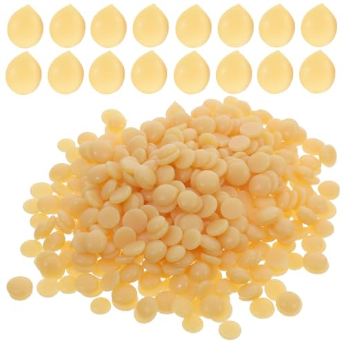 LOORGVEL Sac Cire Dépilatoire Perles Chaude pour Visage Corps Hommes Femmes Épilation Bras Jambes Aisselles Peau Lisse sans Irritation