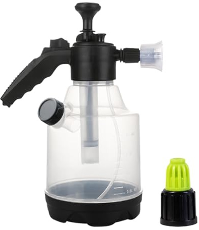 Vaporisateur moussant – 33 x 15,5 cm Pulvérisateur à pompe | Bouteille à pompe facile | Pulvérisateur à buse réglable | Pour arrosage extérieur, entretien des fleurs, engrais ménagers
