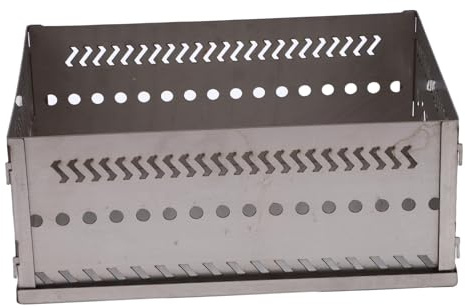 Naroote Multi Purpose Sauna Stone Basket Stainless Steel Sauna Stone Holder for Charcoal Wood Burning Stove, BBQ, Cooking Outdoors (SL 300)