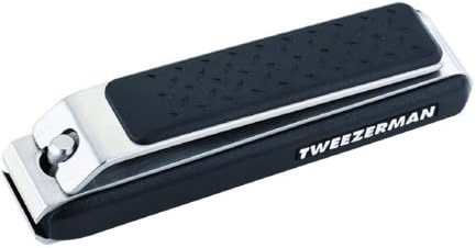 Tweezerman Heavy Duty Precision Grip Toenail Clipper with Nail Catcher (Pack of 1)