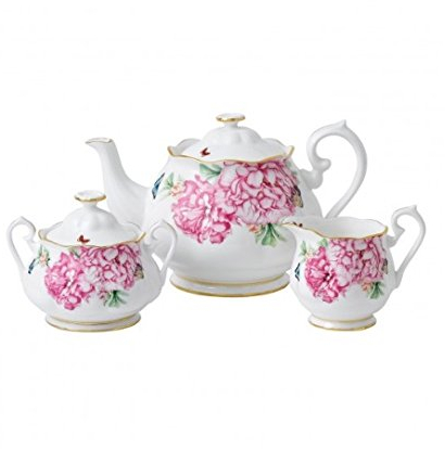 40001821 Royal Albert set tea, sugar e cream