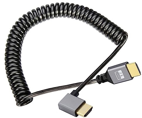 CY Combo Câble d'extension USB 2.0 et HDTV HDMI 1.4 mâle vers femelle avec coque étanche 100 cm
