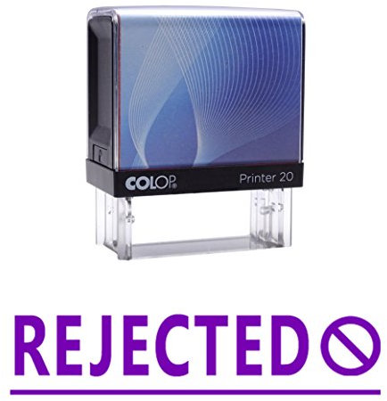 REJECTED Selbstfarber Stempel Individuelle Colop Buro Stationar P20 Mini Stamper