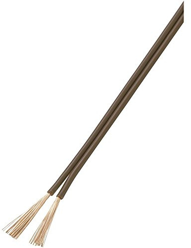 TRU COMPONENTS NYFAZ/CCA 1566633 Leitung 2 x 0,75 mm² braun 50 m