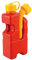 SOS FUEL - 1LT tanica emergenza benzina idrocarburi da 1lt dotata di prolunga a soffietto inclinata da avvitare sulla bocca di fuoriuscita della tanica,omologata UN; ADR-RID; IMDG.