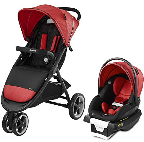 Evenflo Gold Verge3 Travel System Securemax Garnet, 53012336, 53012336, 53012336, 53012336